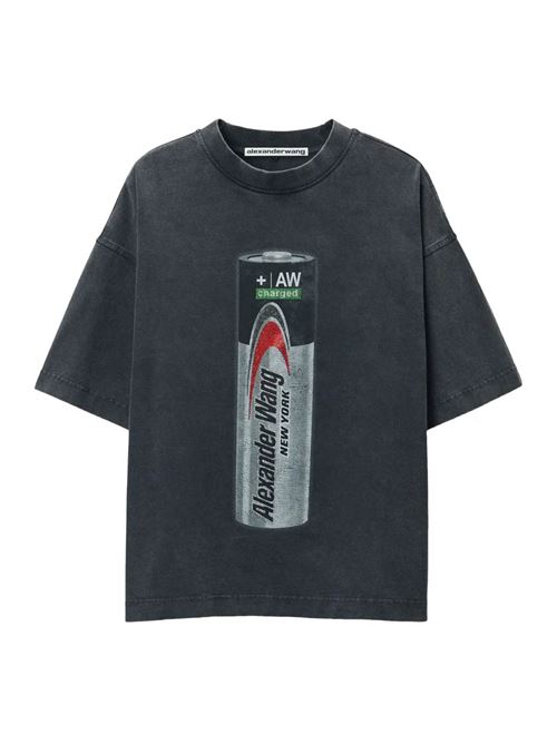 T-shirt con stampa ALEXANDER WANG | UCC2251832011